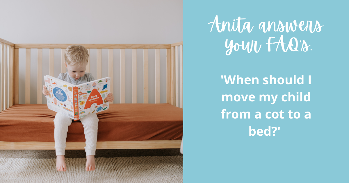 'When should I move my baby out of a cot?'