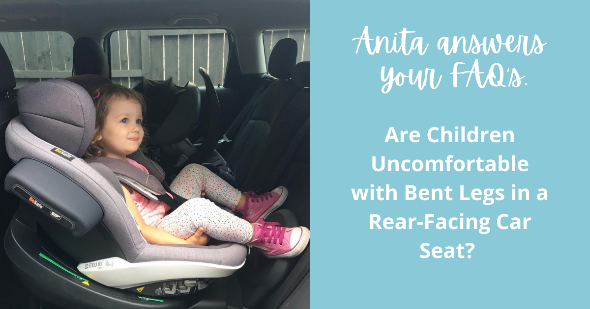 Are Children Uncomfortable with Bent Legs in a Rear-Facing Car Seat?