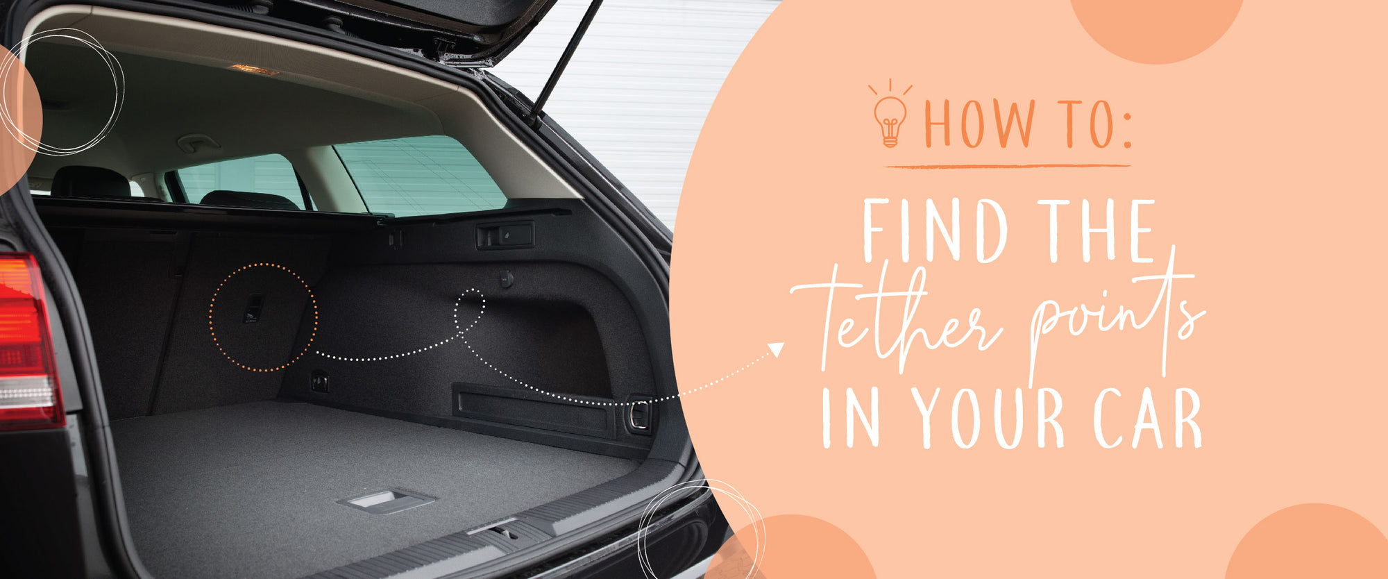 How to find the tether points in your car