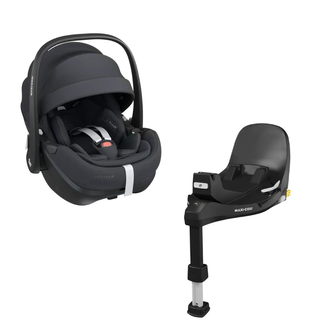 Maxi Cosi Pebble 360 Pro Capsule FamilyFix 360 Pro Base Bundle Essential Graphite Auckland Stockist NZ Global Baby