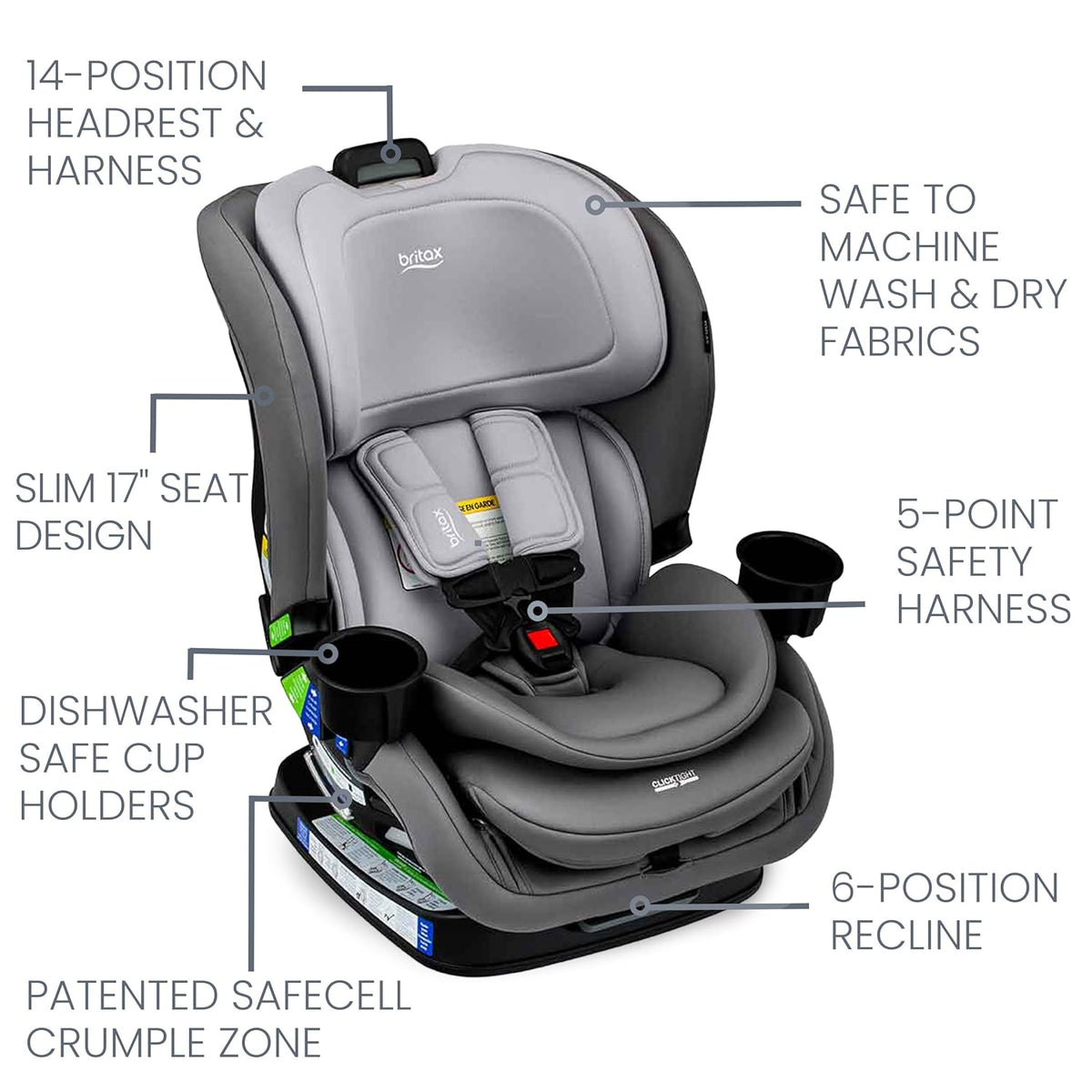 Britax Poplar Clicktight Car Seat Specialists Global Baby