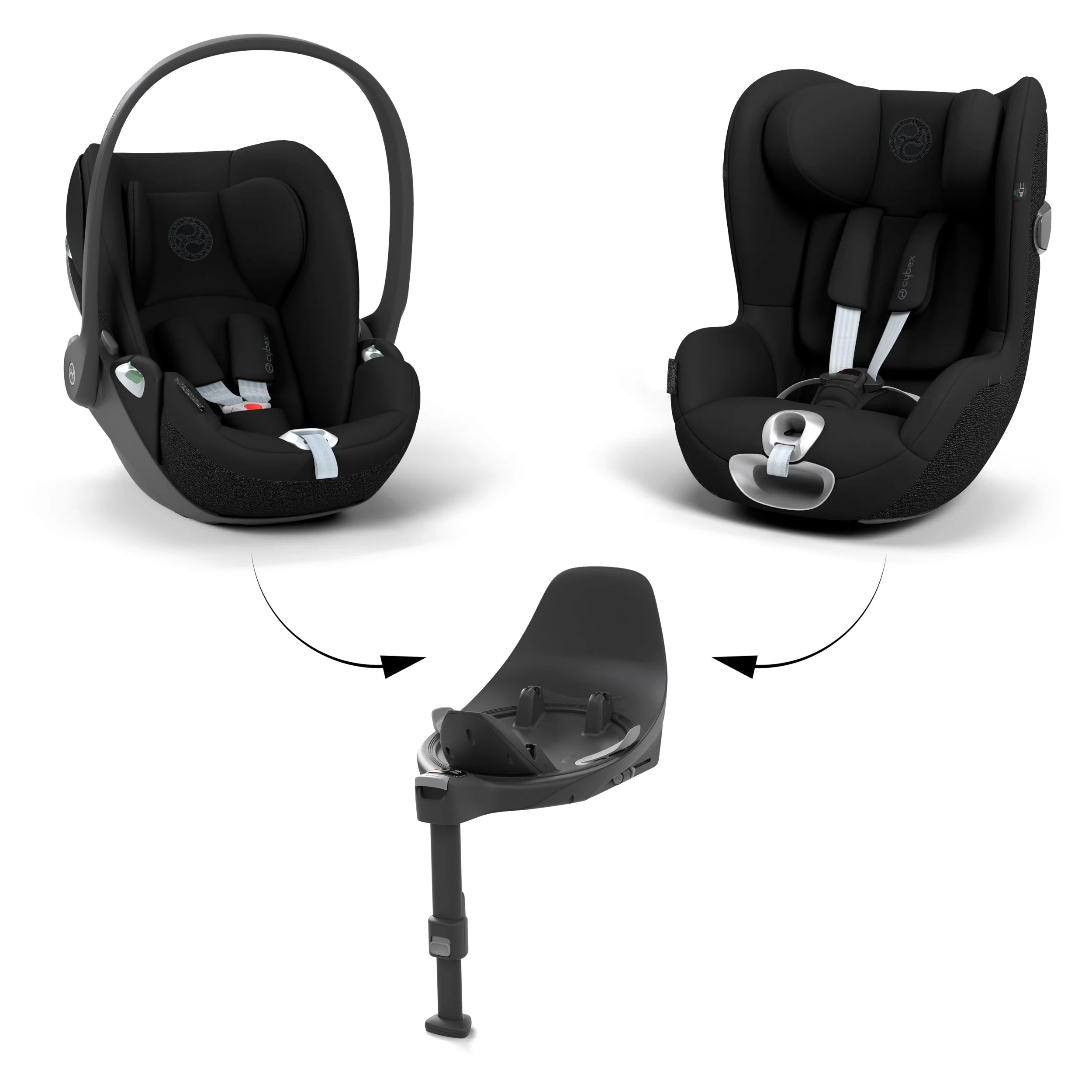 Cybex Cloud T i Size Capsule Base CarSeat Bundle Global Baby