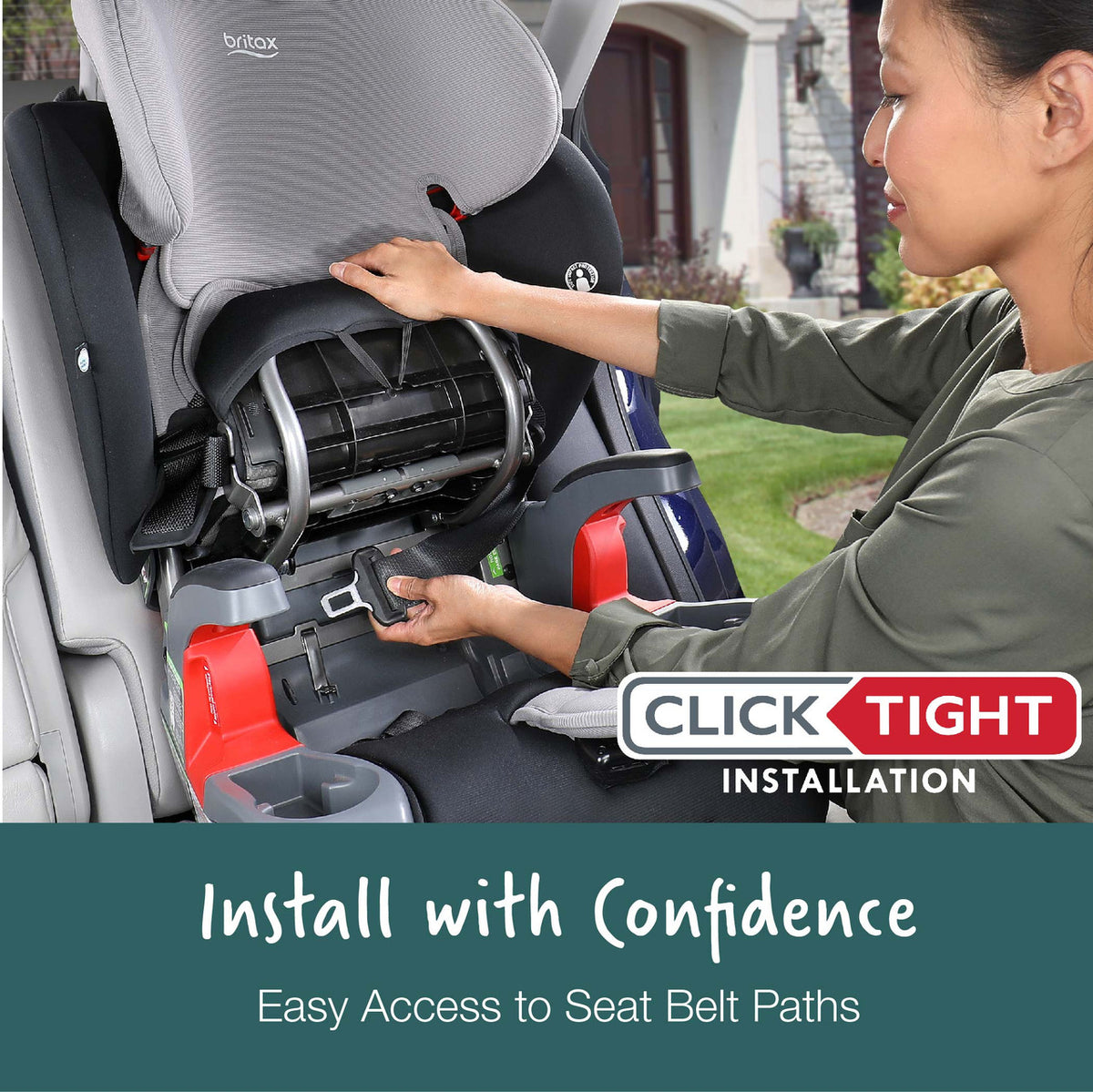 Britax seat hot sale belt