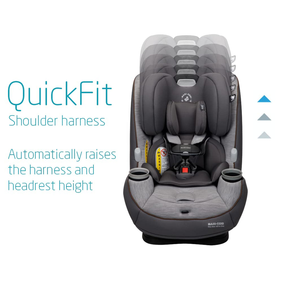 Highest harness height car seat sale