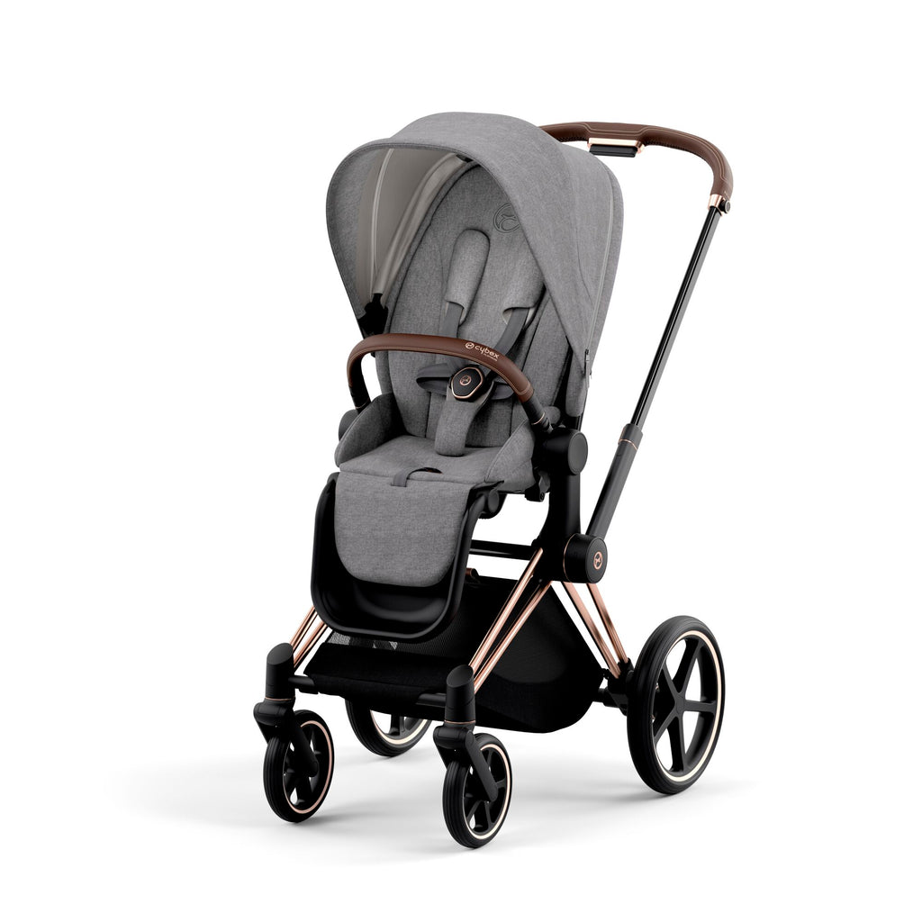Grey and shop rose gold pram