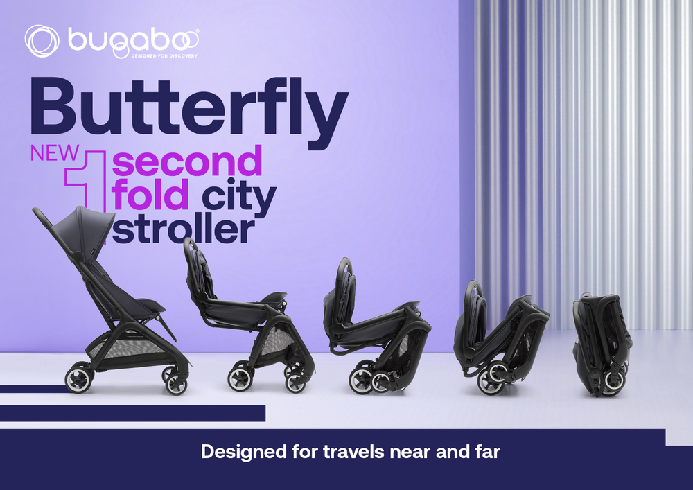 Bugaboo Butterfly Lightweight Stroller – Swaddles Baby
