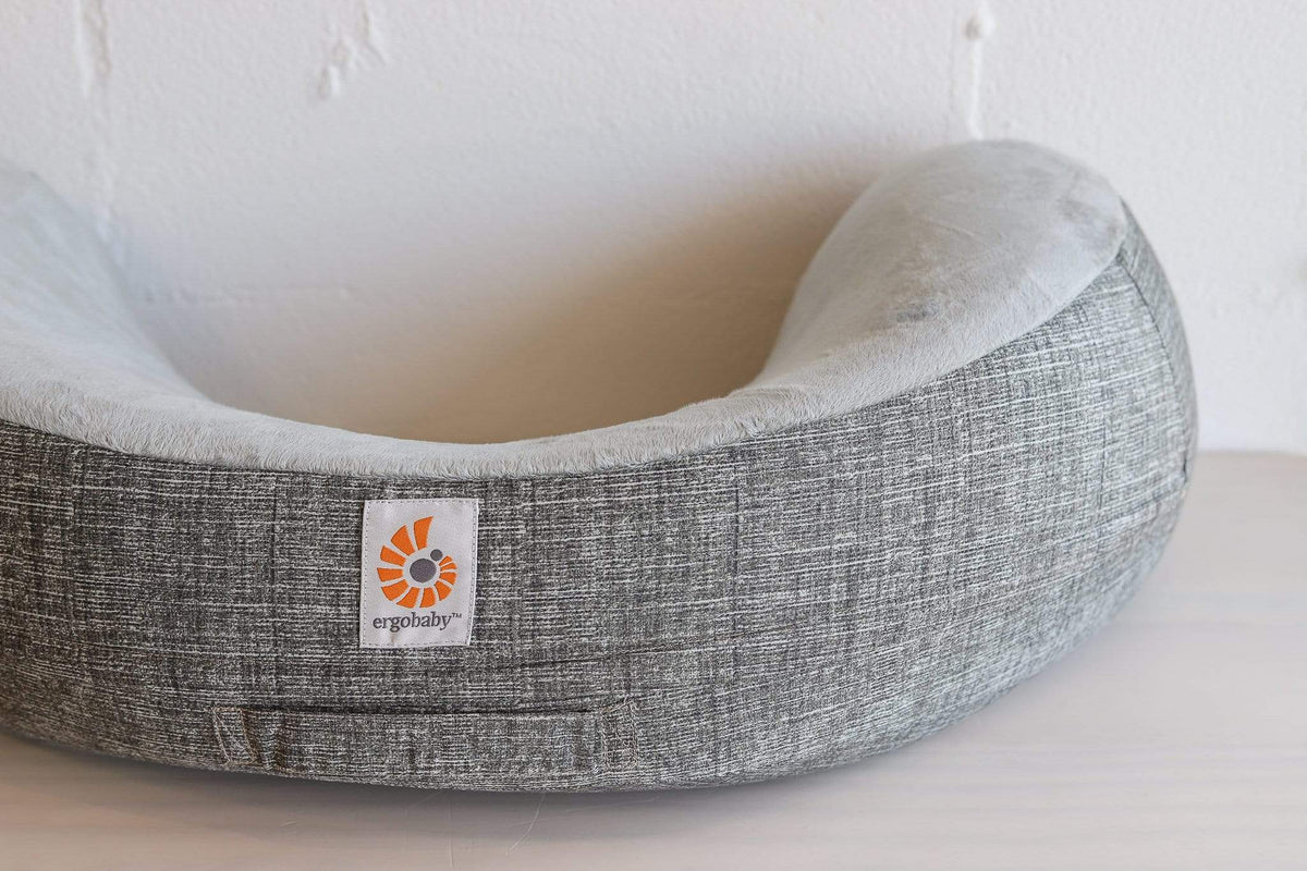 Ergobaby Natural Curve Nursing Pillow Heathered Grey Global Baby