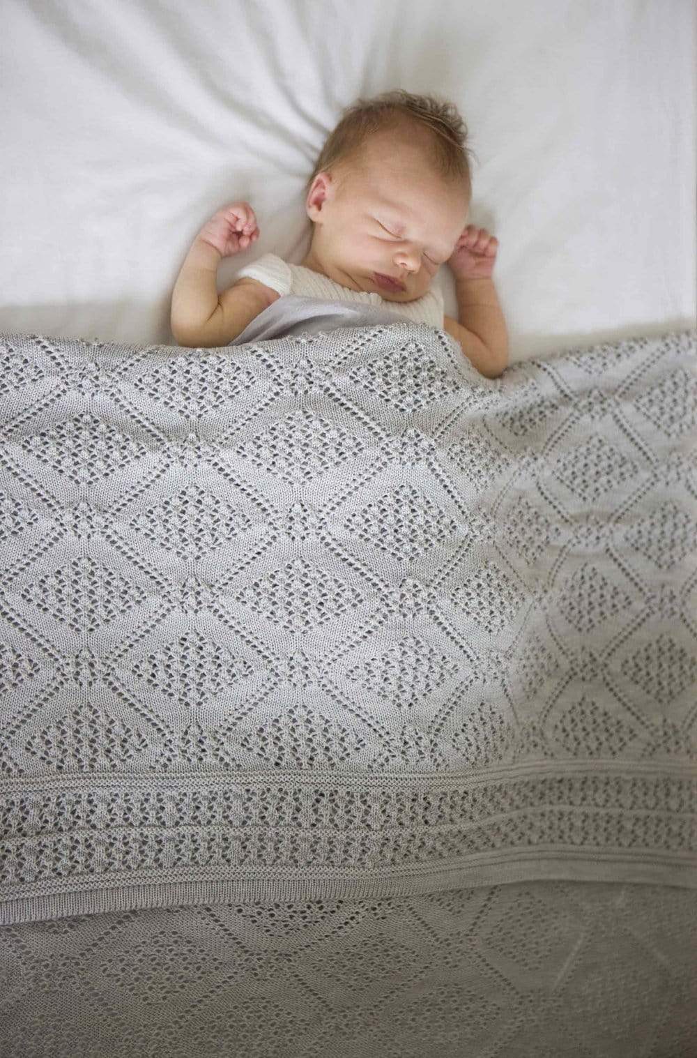 Grey clearance pram blanket