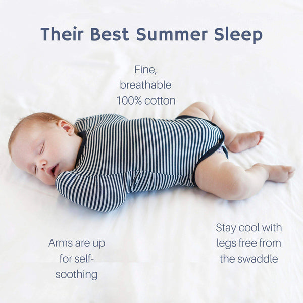 Baby sleeps with legs hot sale up